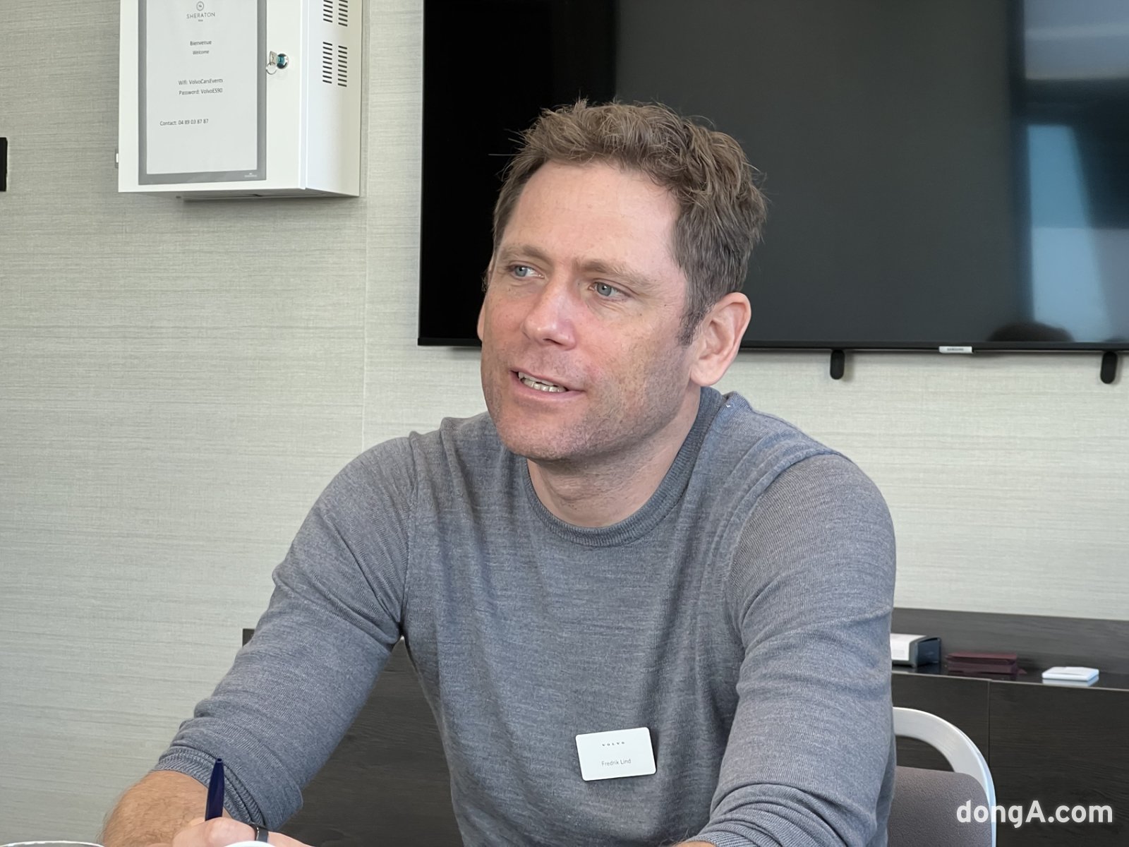 프레드릭 린드 볼보 커머셜총괄