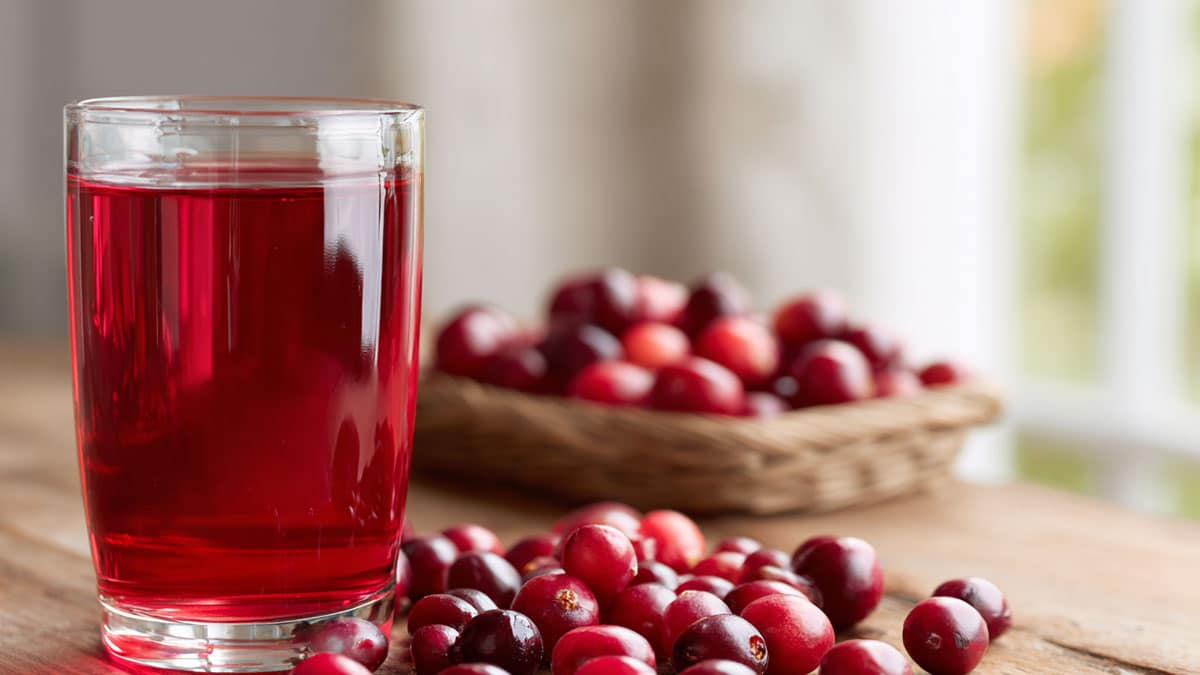 크렌베리 주스