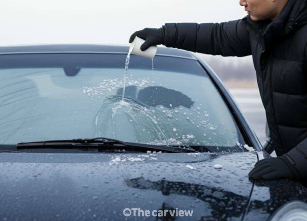 겨울철 자동차 성에 제거 방법 / 사진=더카뷰