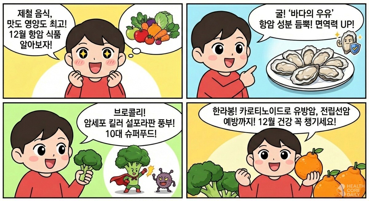 [만화] 헬스코어데일리 4컷 만화.