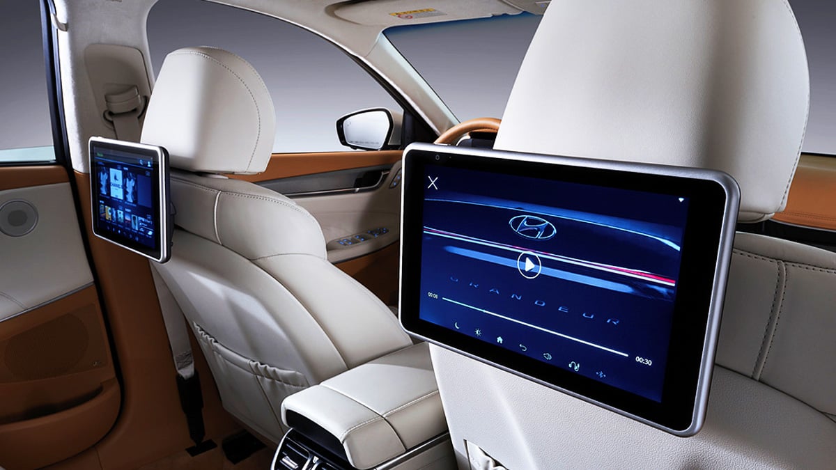 더 뉴 그랜저 IG 하이브리드 뒷좌석