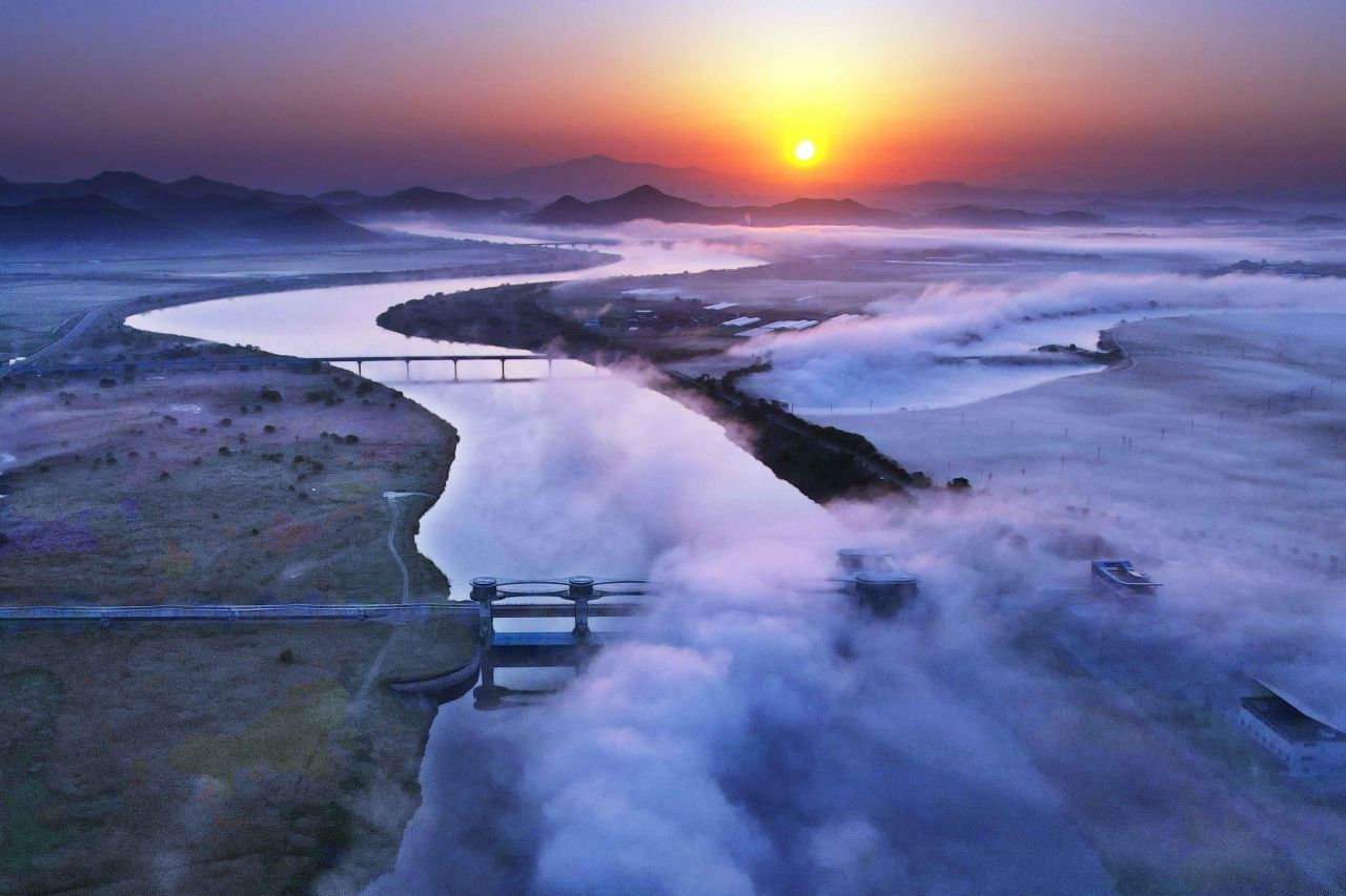 영산강 일출 / 사진=한국관광공사 포토코리아@임문철