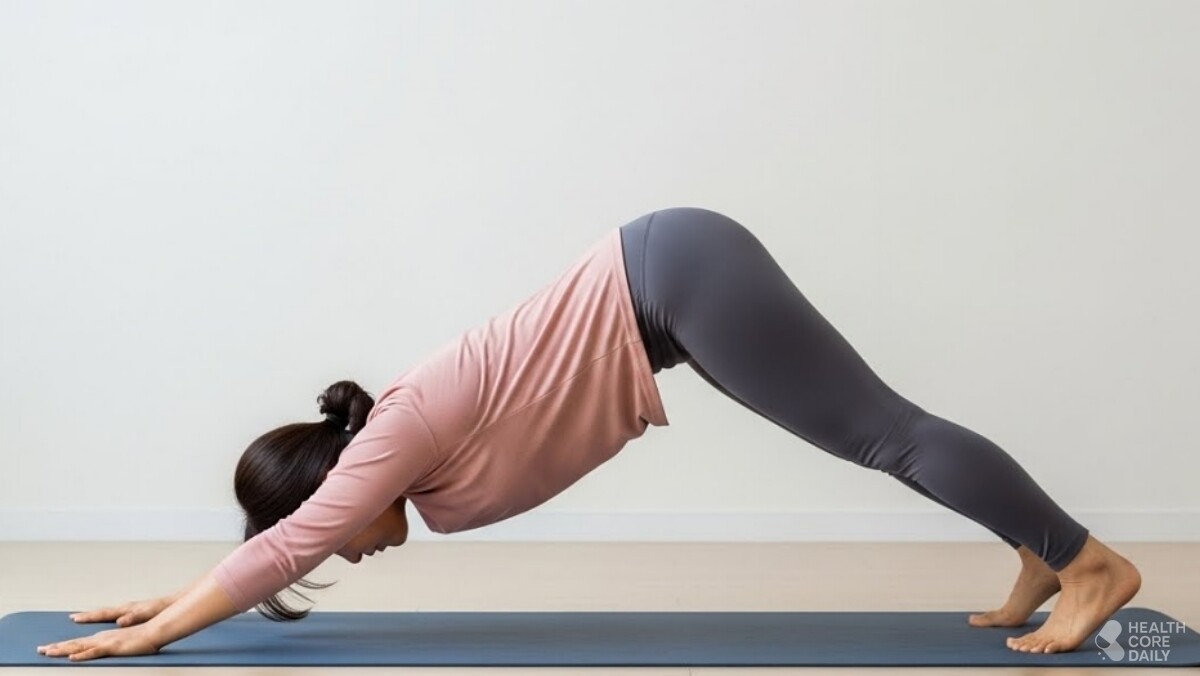 다운도그 자세. / 헬스코어데일리