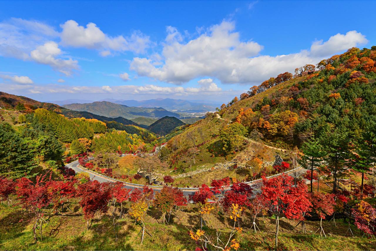 오도재와 지리산조망공원 / 사진=경남관광길잡이