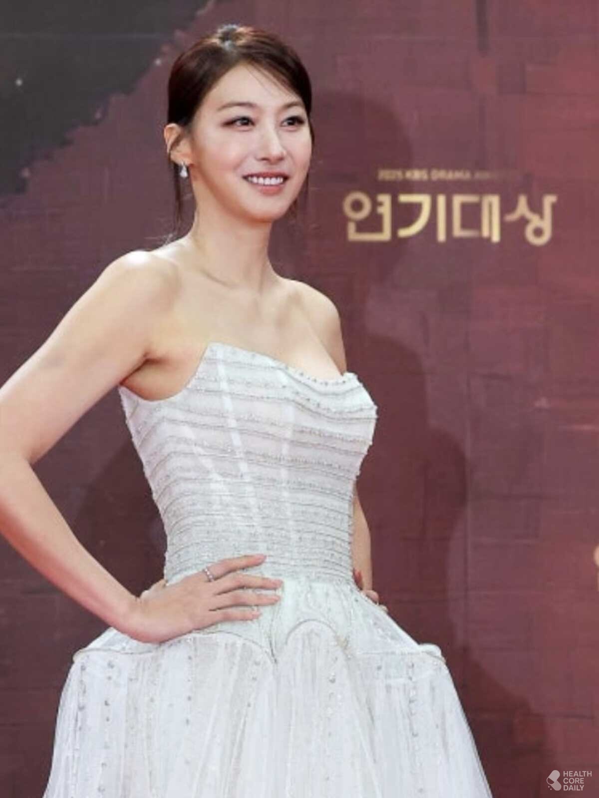 2025 연기대상 시상식에 참여한 유인영. / 유인영 SNS